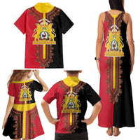 Haiti First Empire 1804-1806 Family Matching Tank Maxi Dress and Hawaiian Shirt Liberte ou la Mort!