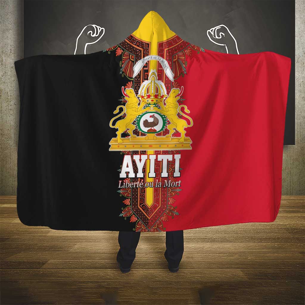 Haiti First Empire 1804-1806 Hooded Blanket Liberte ou la Mort!