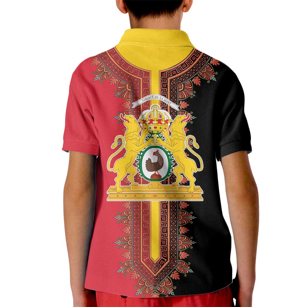 Haiti First Empire 1804-1806 Kid Polo Shirt Liberte ou la Mort!