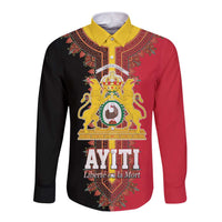 Haiti First Empire 1804-1806 Long Sleeve Button Shirt Liberte ou la Mort!