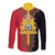 Haiti First Empire 1804-1806 Long Sleeve Button Shirt Liberte ou la Mort!