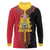 Haiti First Empire 1804-1806 Long Sleeve Polo Shirt Liberte ou la Mort!