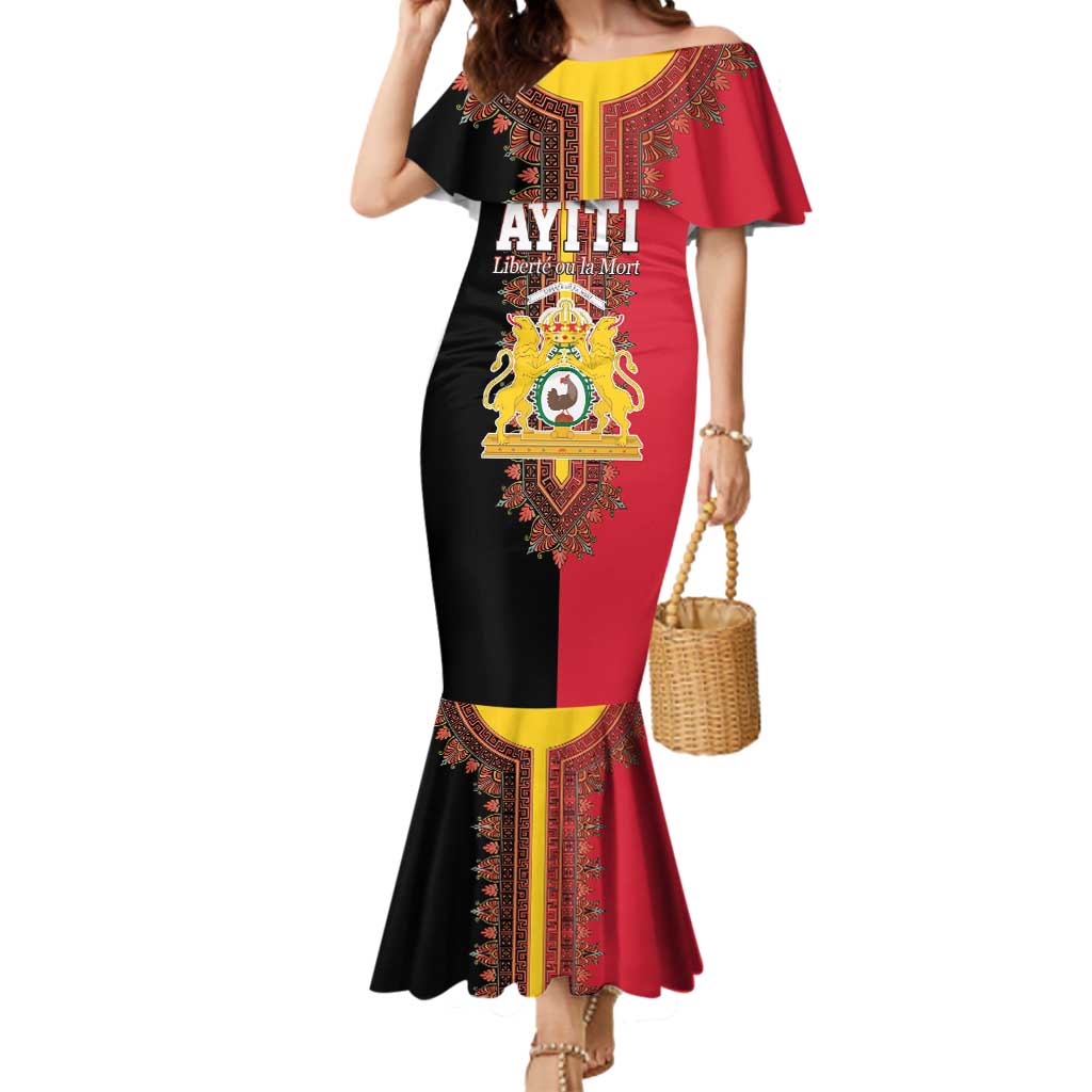 Haiti First Empire 1804-1806 Mermaid Dress Liberte ou la Mort!