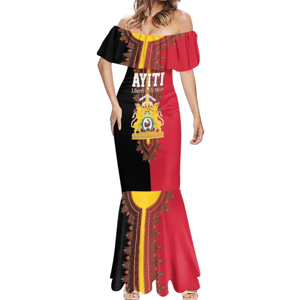 Haiti First Empire 1804-1806 Mermaid Dress Liberte ou la Mort!