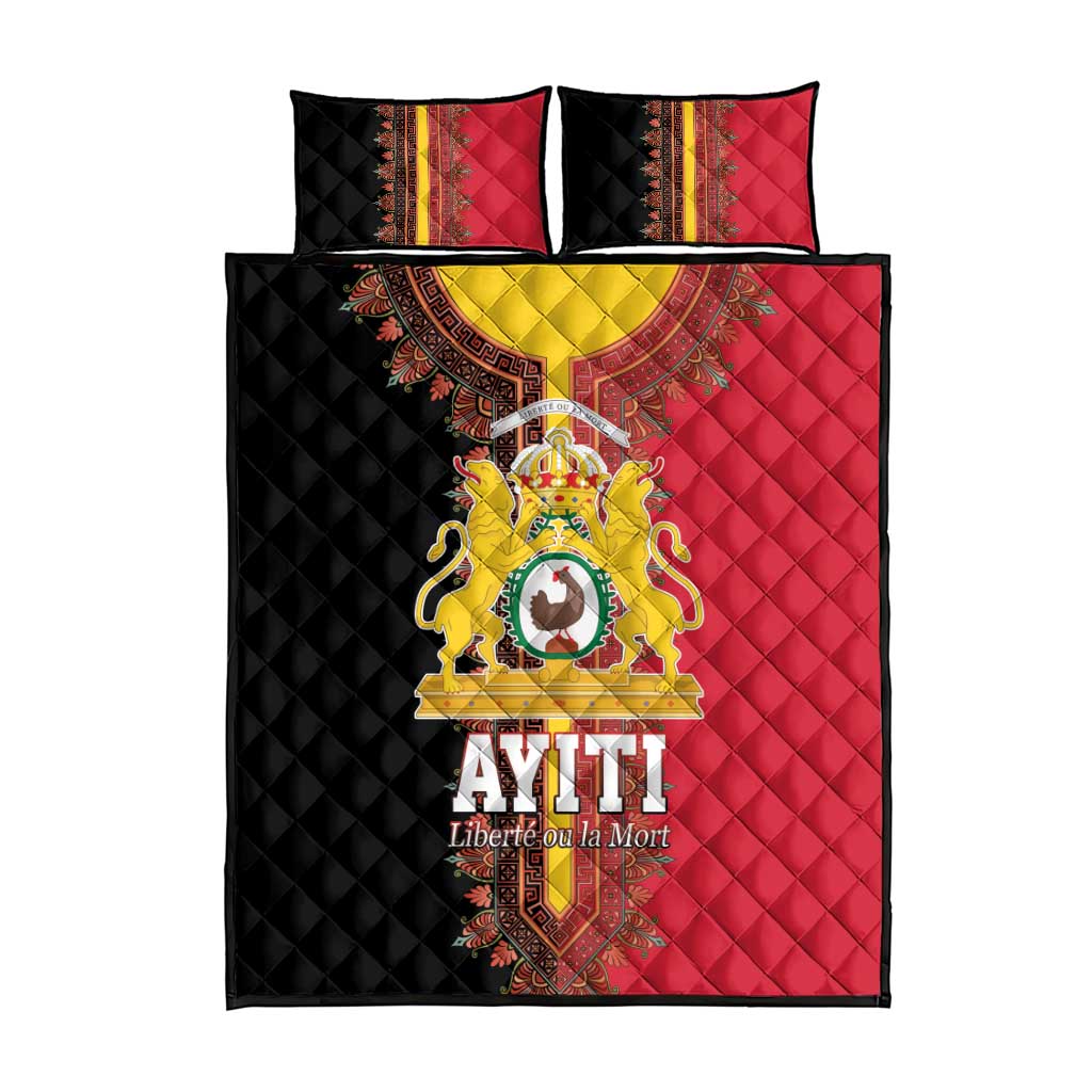 Haiti First Empire 1804-1806 Quilt Bed Set Liberte ou la Mort!