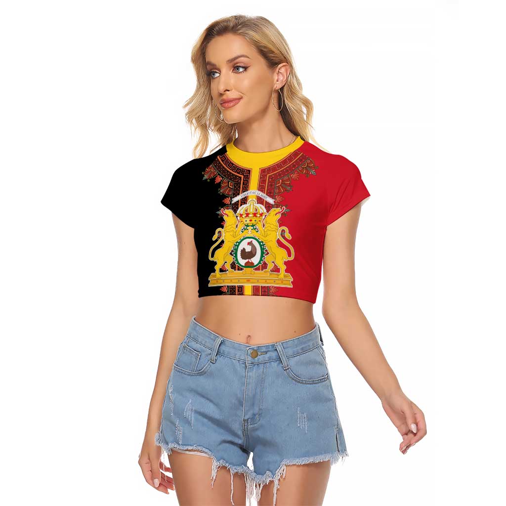 Haiti First Empire 1804-1806 Raglan Cropped T Shirt Liberte ou la Mort!