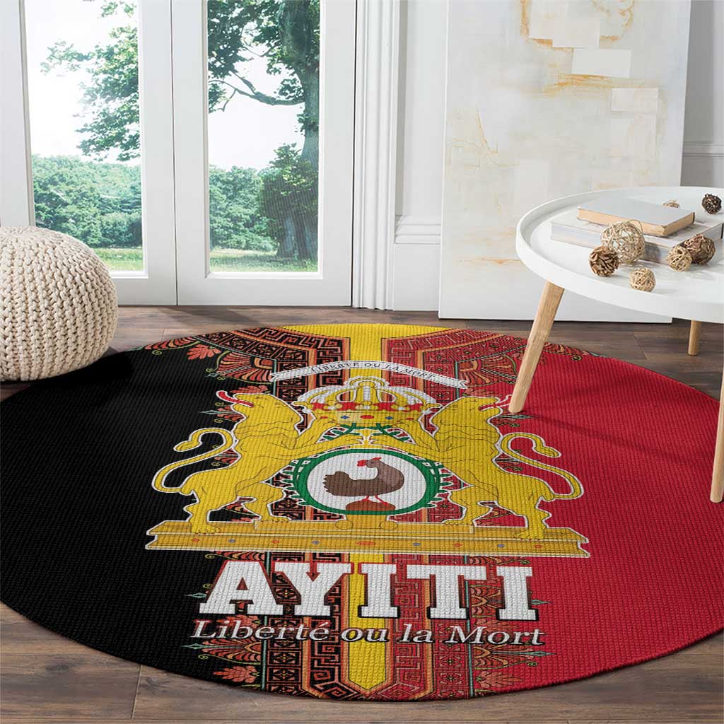Haiti First Empire 1804-1806 Round Carpet Liberte ou la Mort!