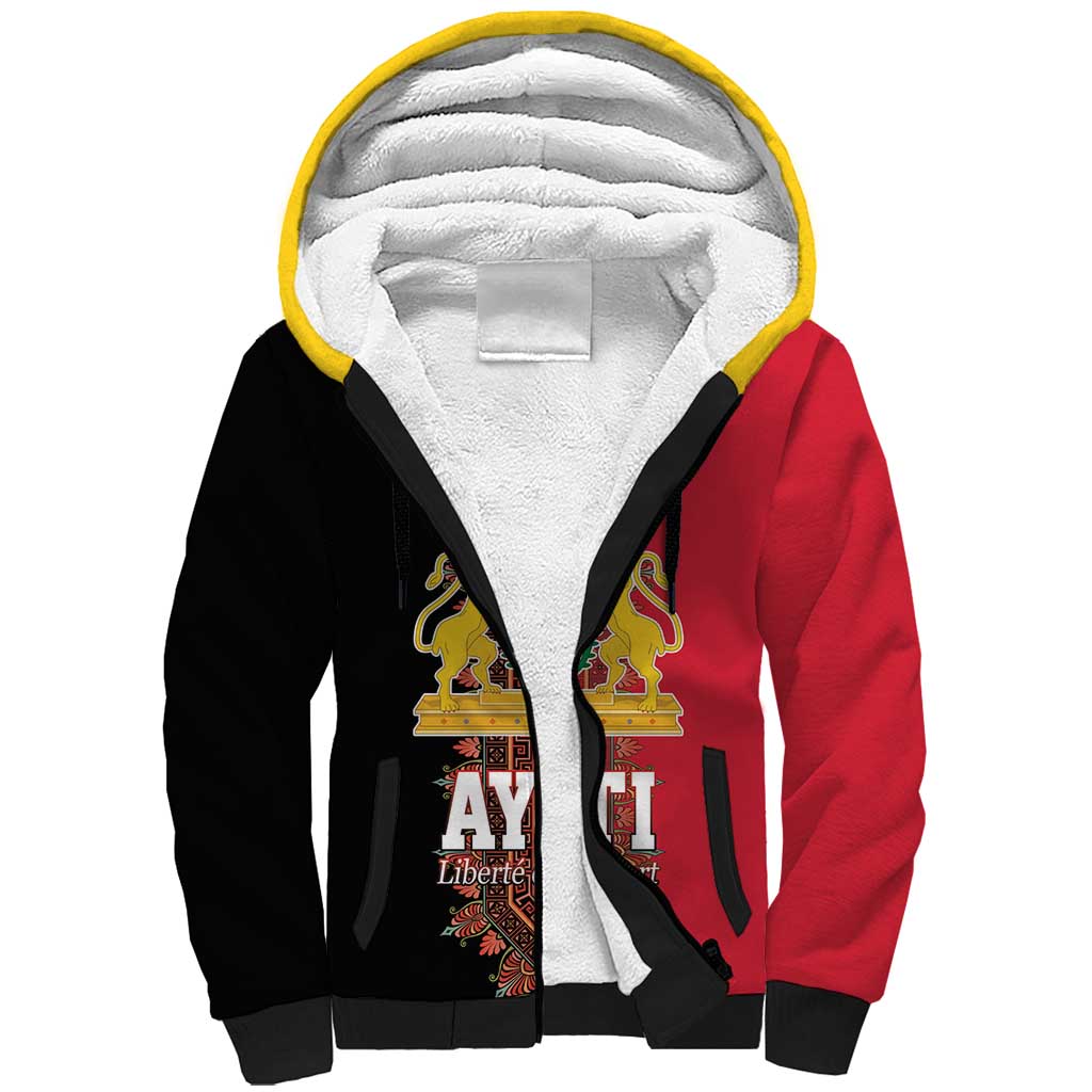 Haiti First Empire 1804-1806 Sherpa Hoodie Liberte ou la Mort!