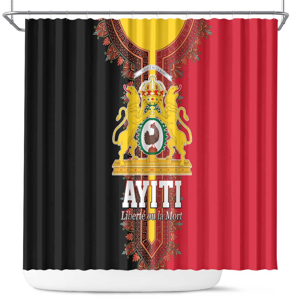 Haiti First Empire 1804-1806 Shower Curtain Liberte ou la Mort!