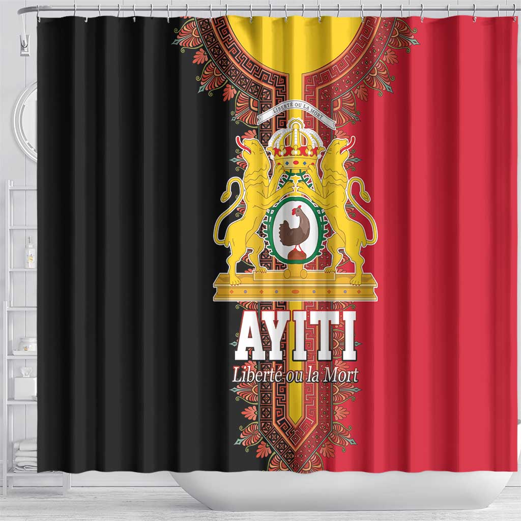Haiti First Empire 1804-1806 Shower Curtain Liberte ou la Mort!