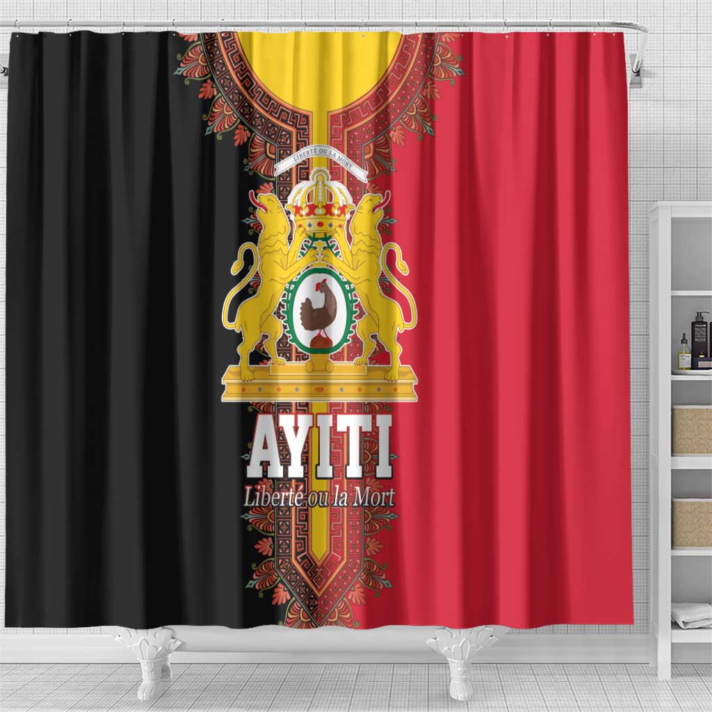 Haiti First Empire 1804-1806 Shower Curtain Liberte ou la Mort!