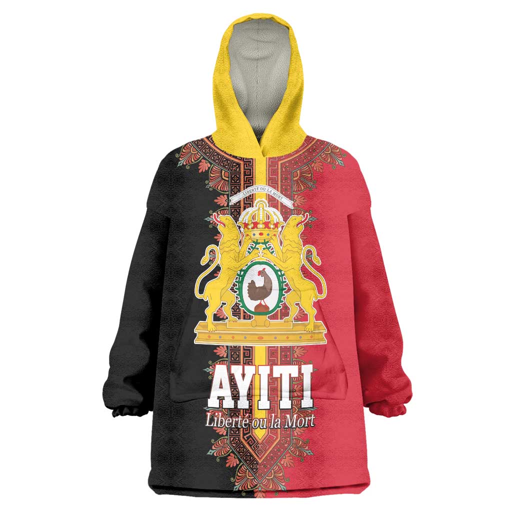 Haiti First Empire 1804-1806 Wearable Blanket Hoodie Liberte ou la Mort!