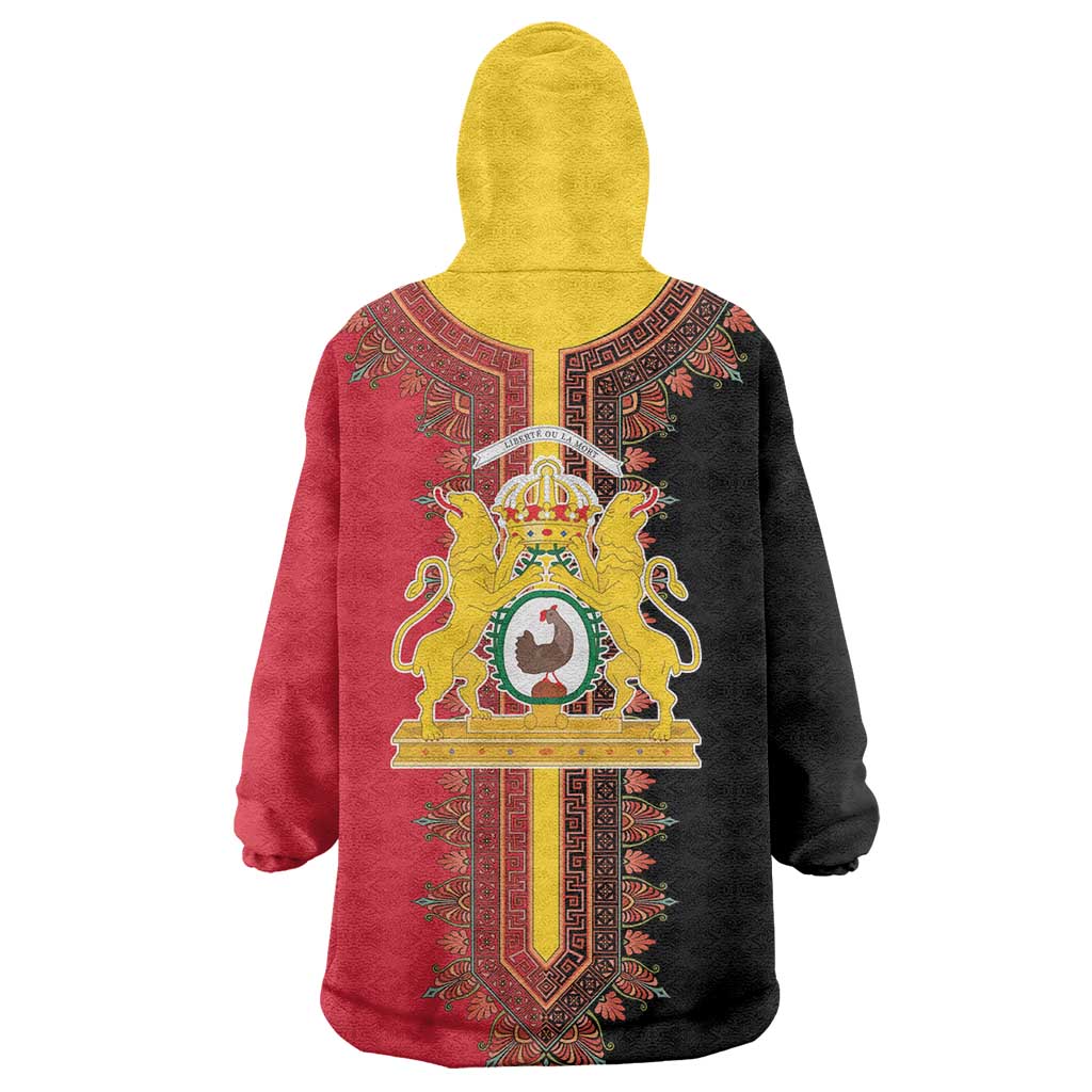 Haiti First Empire 1804-1806 Wearable Blanket Hoodie Liberte ou la Mort!