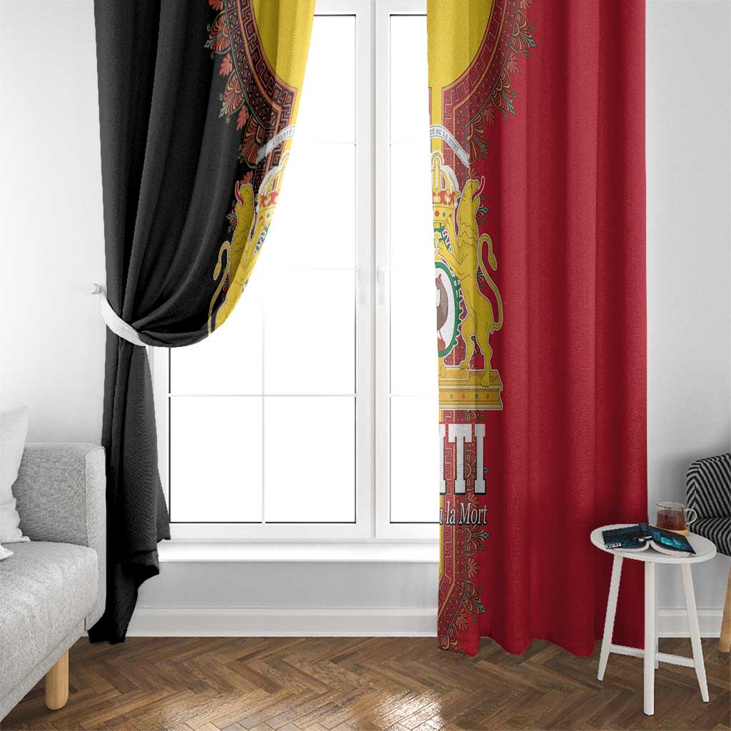 Haiti First Empire 1804-1806 Window Curtain Liberte ou la Mort!