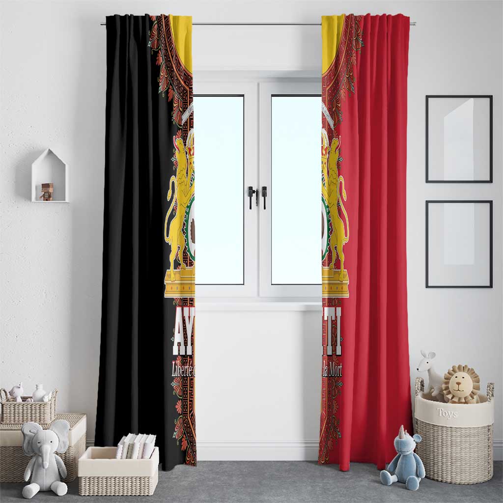 Haiti First Empire 1804-1806 Window Curtain Liberte ou la Mort!