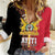Haiti First Empire 1804-1806 Women Casual Shirt Liberte ou la Mort!