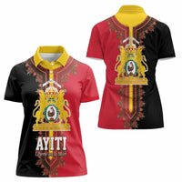 Haiti First Empire 1804-1806 Women Polo Shirt Liberte ou la Mort!