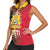 Haiti First Empire 1804-1806 Women Sleeveless Polo Shirt Liberte ou la Mort!