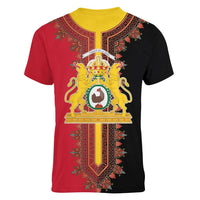 Haiti First Empire 1804-1806 Women V-Neck T-Shirt Liberte ou la Mort!