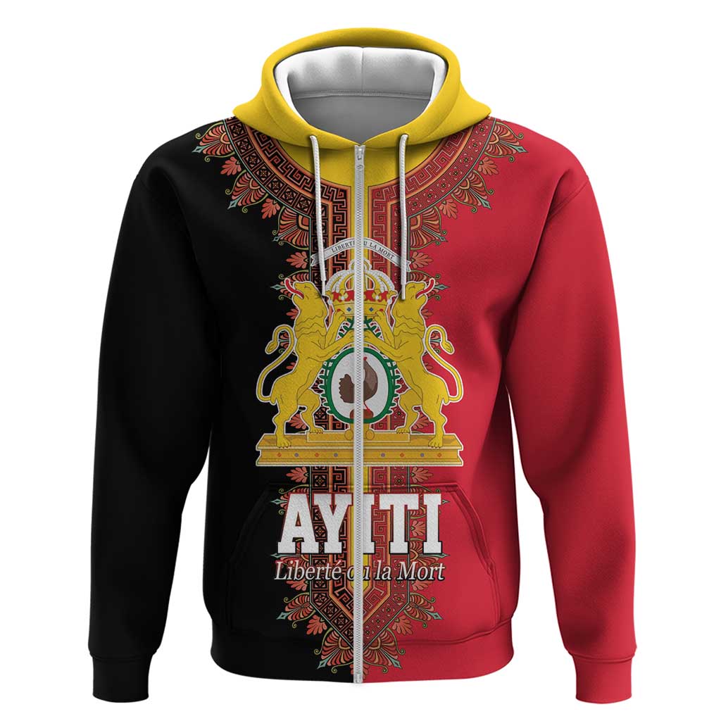 Haiti First Empire 1804-1806 Zip Hoodie Liberte ou la Mort!