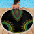 Liberia Coat of Arms Beach Blanket African Dashiki Style