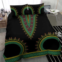 Liberia Coat of Arms Bedding Set African Dashiki Style