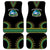 Liberia Coat of Arms Car Mats African Dashiki Style