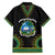 Liberia Coat of Arms Family Matching Long Sleeve Bodycon Dress and Hawaiian Shirt African Dashiki Style