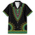 Liberia Coat of Arms Family Matching Off Shoulder Short Dress and Hawaiian Shirt African Dashiki Style