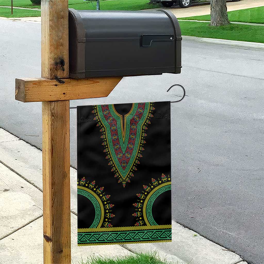 Liberia Coat of Arms Garden Flag African Dashiki Style