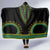 Liberia Coat of Arms Hooded Blanket African Dashiki Style