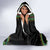 Liberia Coat of Arms Hooded Blanket African Dashiki Style