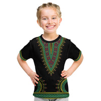 Liberia Coat of Arms Kid T Shirt African Dashiki Style