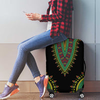 Liberia Coat of Arms Luggage Cover African Dashiki Style