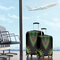 Liberia Coat of Arms Luggage Cover African Dashiki Style