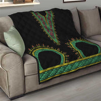 Liberia Coat of Arms Quilt African Dashiki Style