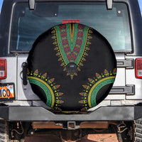 Liberia Coat of Arms Spare Tire Cover African Dashiki Style