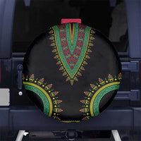 Liberia Coat of Arms Spare Tire Cover African Dashiki Style