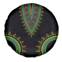 Liberia Coat of Arms Spare Tire Cover African Dashiki Style