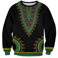 Liberia Coat of Arms Sweatshirt African Dashiki Style