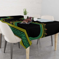 Liberia Coat of Arms Tablecloth African Dashiki Style