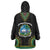 Liberia Coat of Arms Wearable Blanket Hoodie African Dashiki Style