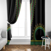Liberia Coat of Arms Window Curtain African Dashiki Style