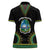 Liberia Coat of Arms Women Polo Shirt African Dashiki Style