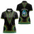 Liberia Coat of Arms Women Polo Shirt African Dashiki Style