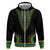 Liberia Coat of Arms Zip Hoodie African Dashiki Style