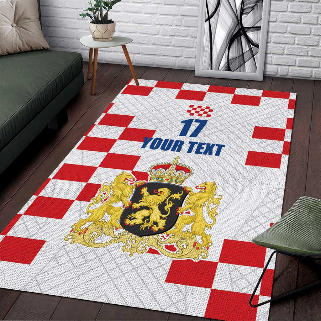 Netherlands North Brabant Province Custom Area Rug