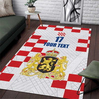 Netherlands North Brabant Province Custom Area Rug