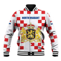 Netherlands North Brabant Province Custom Baseball Jacket