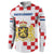 Netherlands North Brabant Province Custom Button Sweatshirt